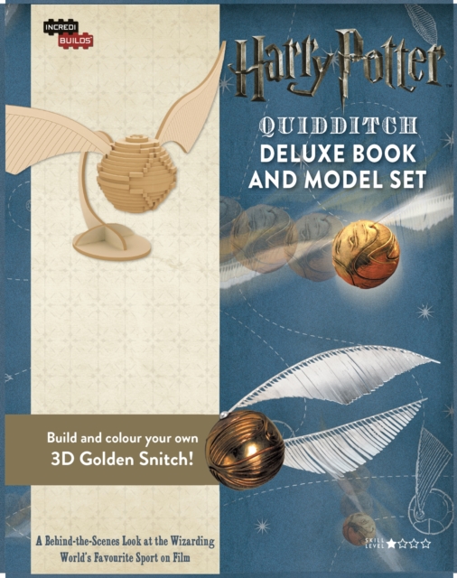 IncrediBuilds: Quidditch : Deluxe Book and Model Set, Hardback Book