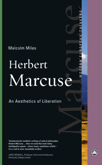 Herbert Marcuse : An Aesthetics of Liberation, EPUB eBook