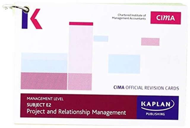 E2 PROJECT AND RELATIONSHIP MANAGEMENT - REVISION CARDS, Paperback / softback Book