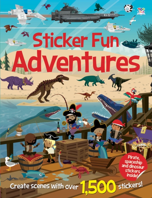 Sticker Fun Adventures, Paperback Book