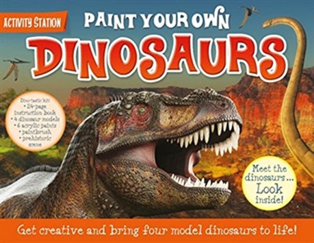 Paint Your Own Dinosaurs, Mixed media product Book