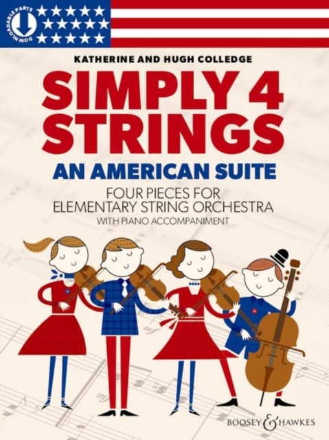 An American Suite : Four Pieces for Elementary String Orchestra, Sheet music Book
