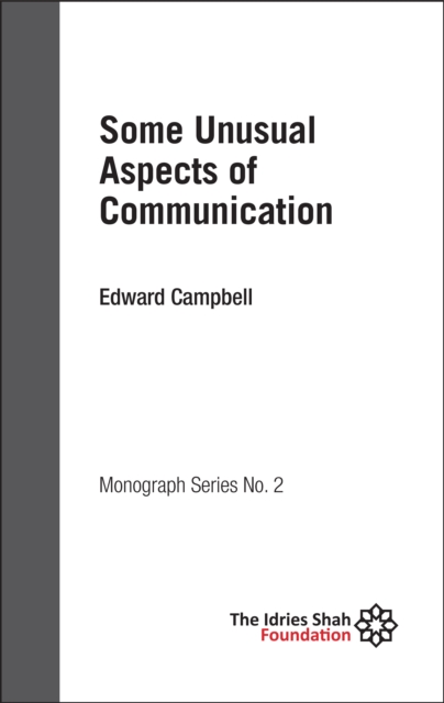 Some Unusual Aspects of Communication, EPUB eBook