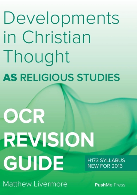 As Developments in Christian Thought : As Religious Studies for OCR, Paperback / softback Book