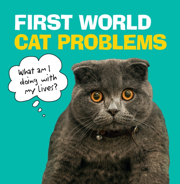 First World Cat Problems : What am I doing with my lives?, Hardback Book
