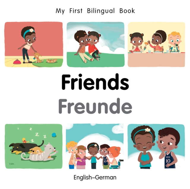 My First Bilingual Book-Friends (English-German), EPUB eBook