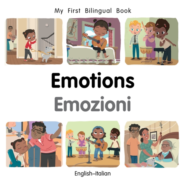 My First Bilingual Book-Emotions (English-Italian), Board book Book