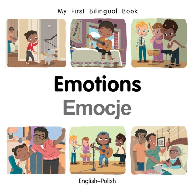 My First Bilingual Book-Emotions (English-Polish), Board book Book