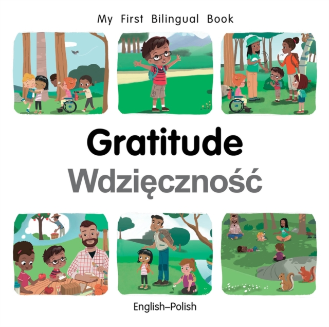 My First Bilingual Book-Gratitude (English-Polish), Board book Book