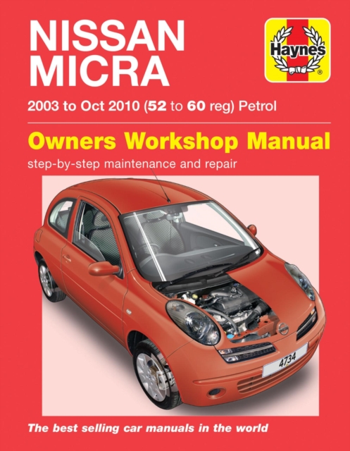 Nissan Micra (03 - Oct 10) Haynes Repair Manual : 45202, Paperback / softback Book