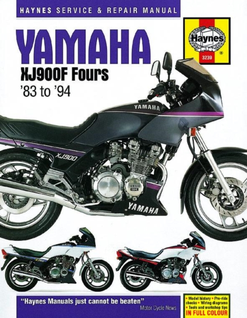 Yamaha XJ900F Fours (83 - 94) Haynes Repair Manual : 83-94, Paperback / softback Book