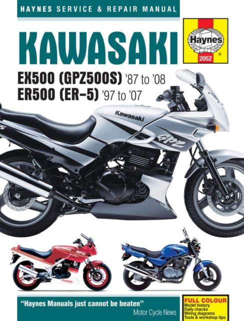 Kawasaki EX500 (GPZ500S) & ER500 (ER-5) (87 - 05), Paperback / softback Book