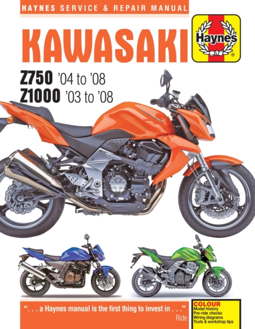 Kawasaki Z750 & Z1000 (03 - 08), Paperback / softback Book