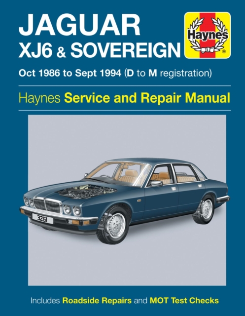 Jaguar XJ6 & Sovereign (Oct 86 - Sept 94) Haynes Repair Manual, Paperback / softback Book