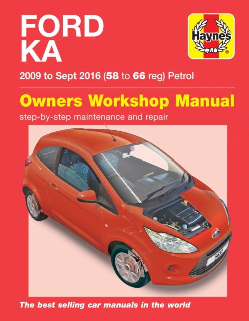 Ford Ka (09-Sept'16) 58 to 66 reg, Paperback / softback Book