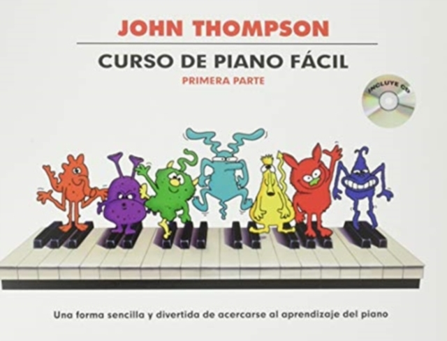 Thompson Curso De Piano Facil - Primera Parte, Book Book