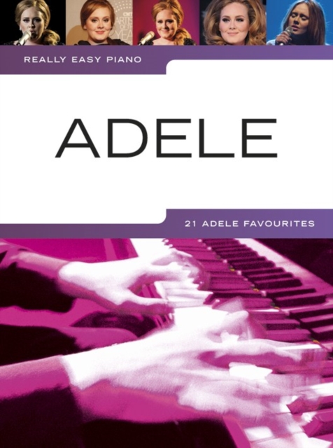 Really Easy Piano : Adele, Book Book