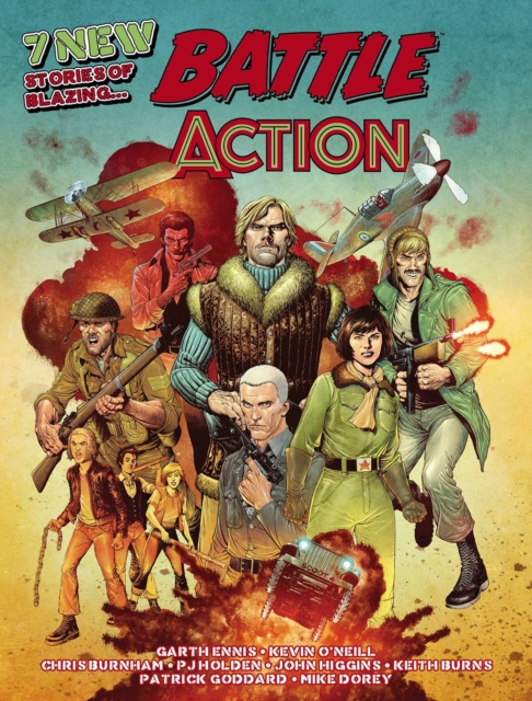 Battle Action : New War Comics by Garth Ennis, Hardback Book