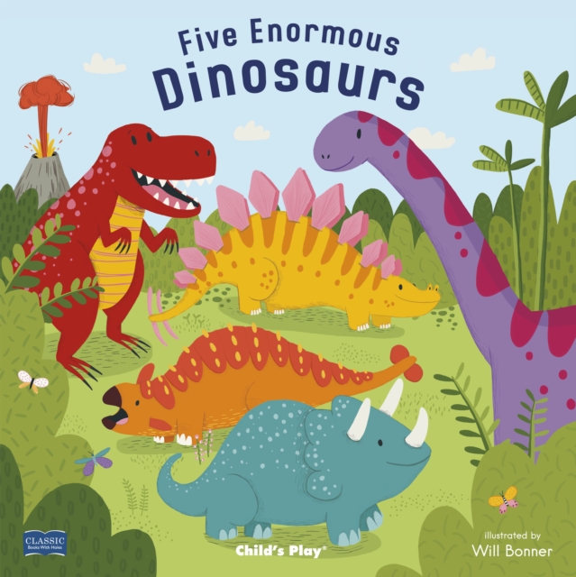 Five Enormous Dinosaurs, Paperback / softback Book