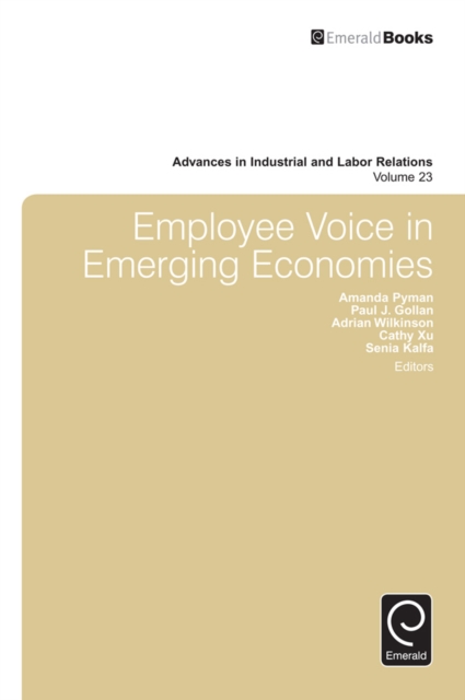 Employee Voice in Emerging Economies, EPUB eBook