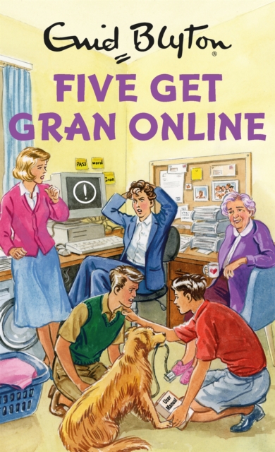 Five Get Gran Online, Hardback Book