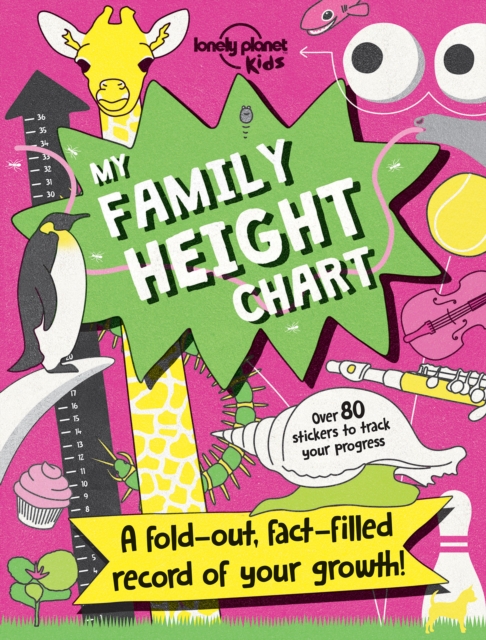 My Family Height Chart, Fold-out book or chart Book