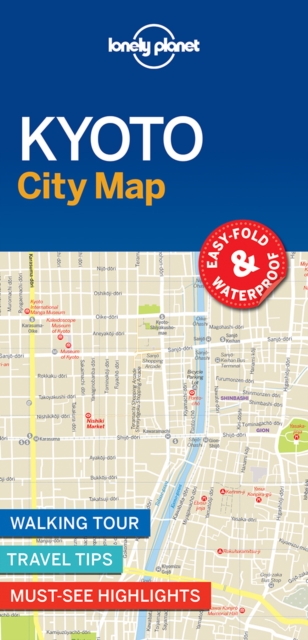Lonely Planet Kyoto City Map, Sheet map, folded Book