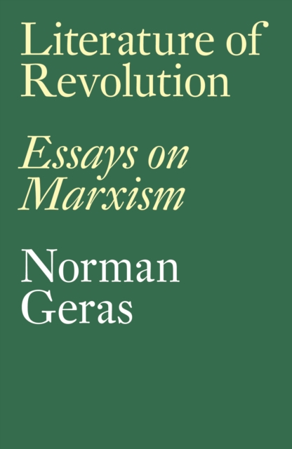Literature of Revolution : Essays on Marxism, EPUB eBook