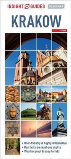 Insight Guides Flexi Map Krakow, Sheet map Book