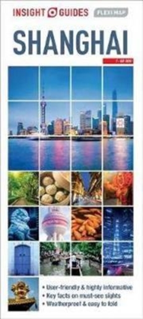 Insight Guides Flexi Map Shanghai, Sheet map Book