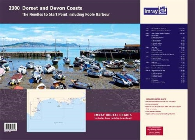 Imray 2300 Chart Atlas : Dorset and Devon Coasts Chart Pack, Loose-leaf Book