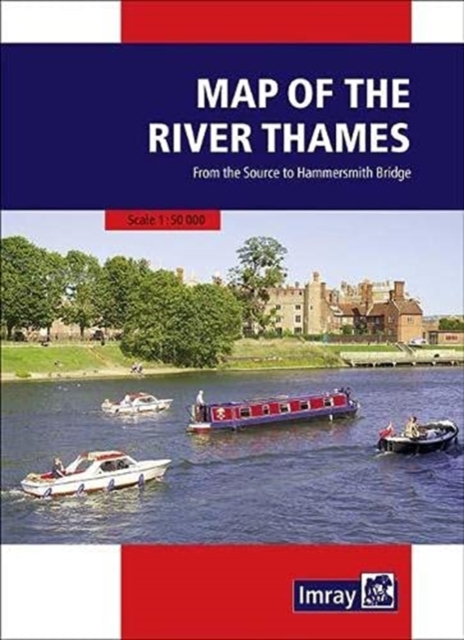 Map of the River Thames, Sheet map, folded Book