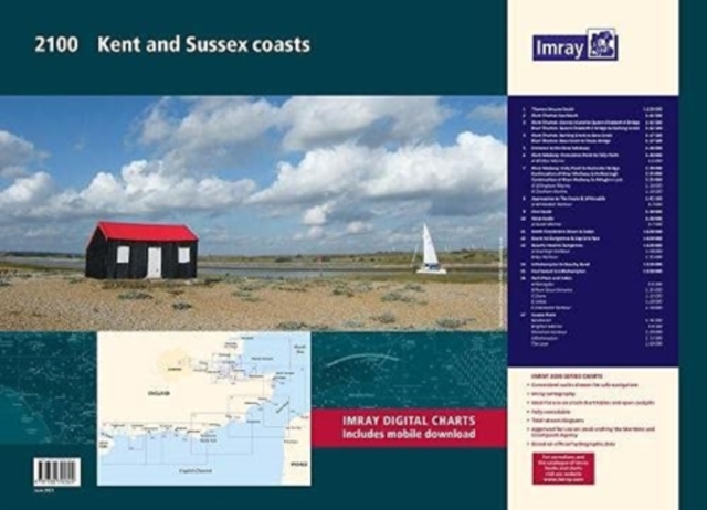 2100 Kent and Sussex Coasts Chart Pack : Thames Estuary to the Solent 2000 Chart Series, Loose-leaf Book