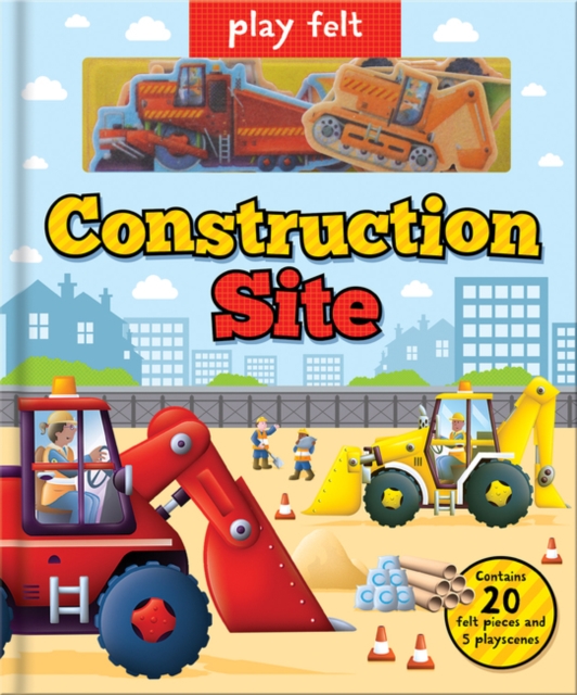 Play Felt Construction Site - Activity Book, Board book Book