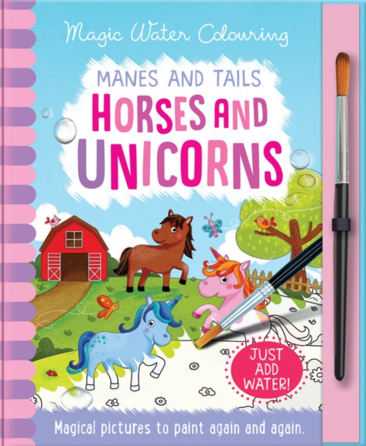 Manes and Tails - Horses and Unicorns, Hardback Book