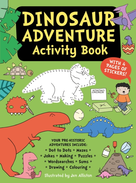 Dinosaur Adventure Activity Book, Paperback / softback Book