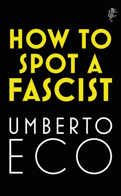 How to Spot a Fascist, Paperback / softback Book