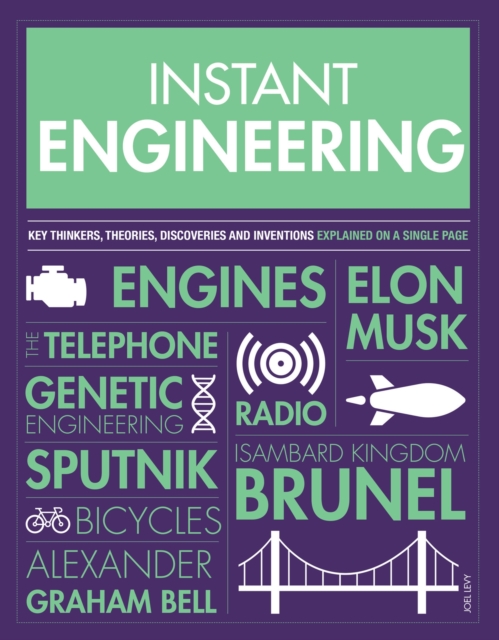 Instant Engineering : Key Thinkers, Theories, Discoveries and Inventions Explained on a Single Page, Paperback / softback Book