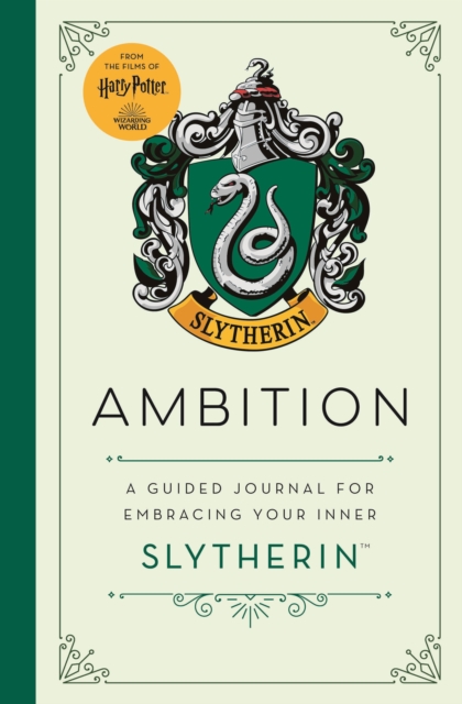 Harry Potter Slytherin Guided Journal : Ambition : The perfect gift for Harry Potter fans, Hardback Book