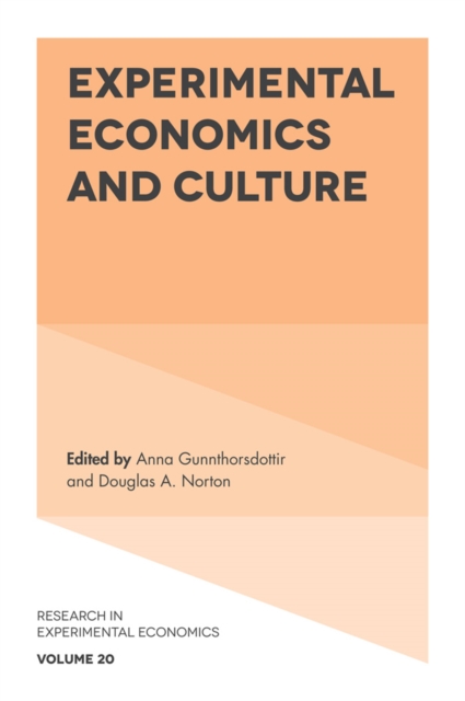 Experimental Economics and Culture, EPUB eBook