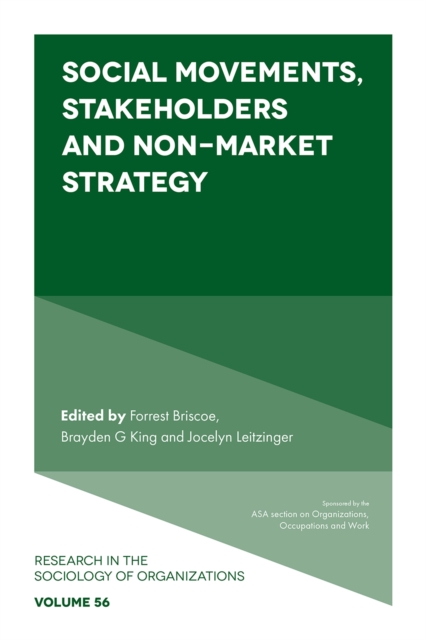 Social Movements, Stakeholders and Non-Market Strategy, Hardback Book