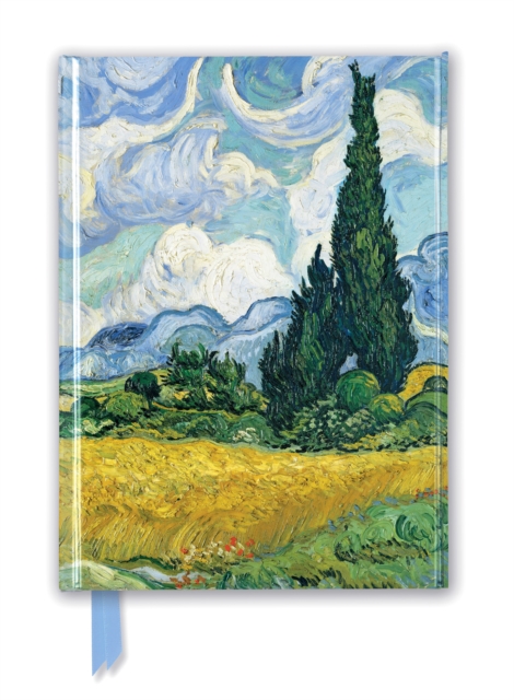 Van Gogh: Wheat Field with Cypresses (Foiled Journal), Notebook / blank book Book
