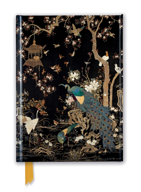 Ashmolean Museum: Embroidered Hanging with Peacock (Foiled Journal), Notebook / blank book Book