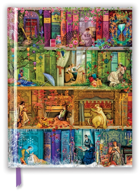 Aimee Stewart: A Stitch in Time Bookshelf (Blank Sketch Book), Notebook / blank book Book