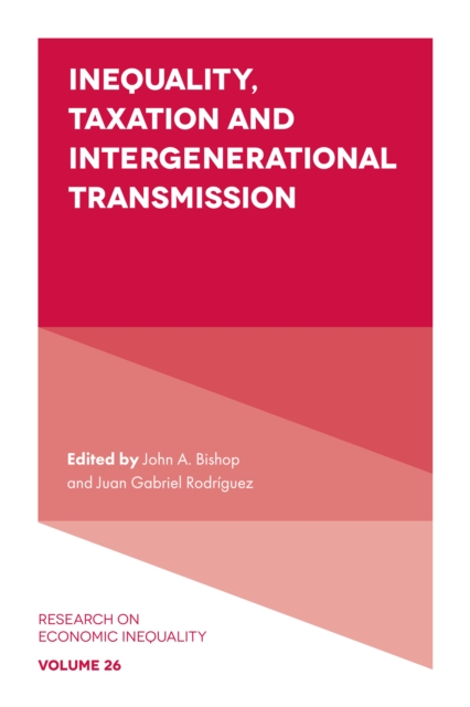Inequality, Taxation, and Intergenerational Transmission, EPUB eBook