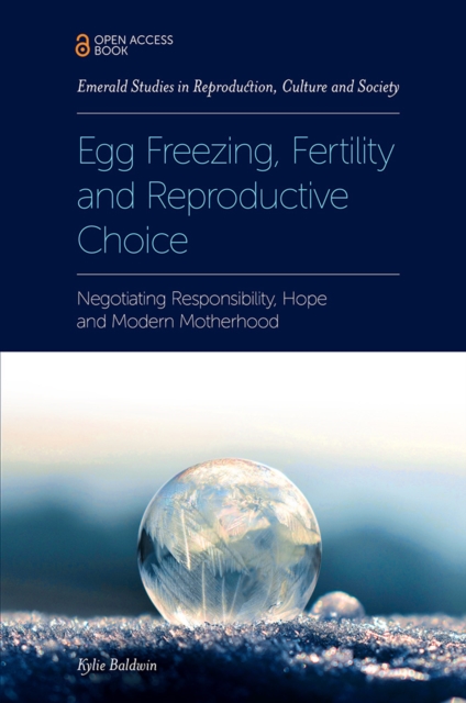 Egg Freezing, Fertility and Reproductive Choice : Negotiating Responsibility, Hope and Modern Motherhood, PDF eBook
