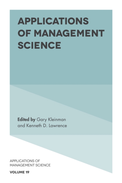 Applications of Management Science, PDF eBook