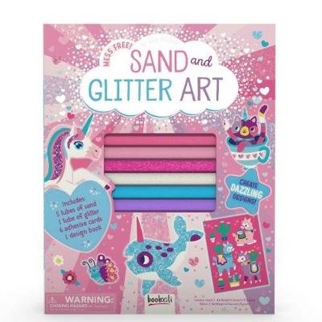 Sand and Glitter Art, Mixed media product Book