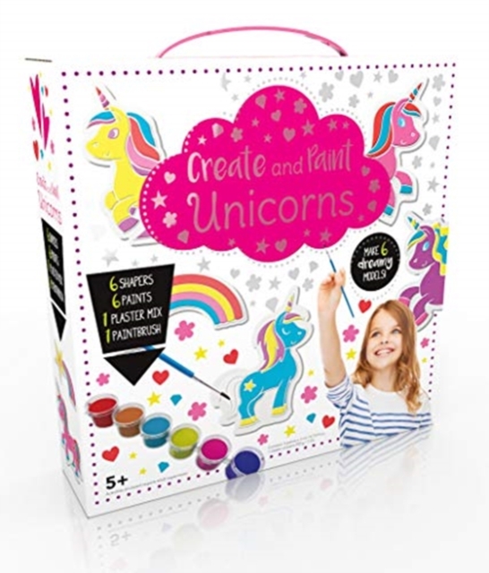 Create and Paint Unicorns, Mixed media product Book