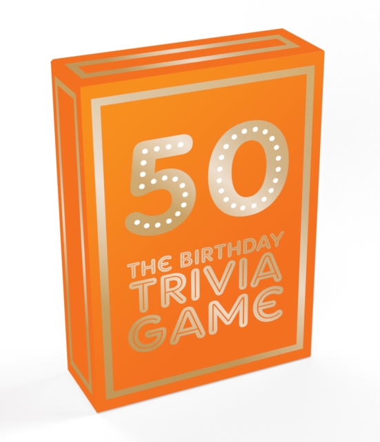 50 : The Birthday Trivia Game, Cards Book